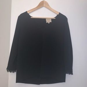 Sezane black top, us size 8, uk size 12